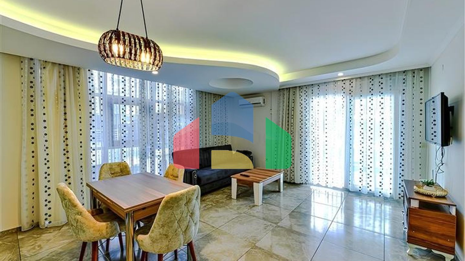 Мебльована квартира 2 + 1 в районі Джікджіллі