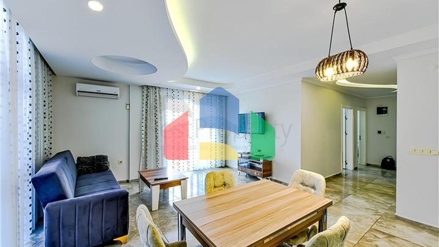 Мебльована квартира 2 + 1 в районі Джікджіллі