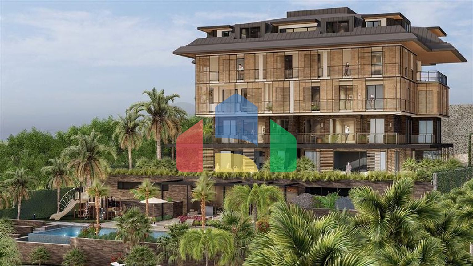 Новий житловий комплекс в унікальній локації в районі Джікджіллі