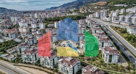 Spacious penthouse with terrace and sea view in a prestigious residential complex