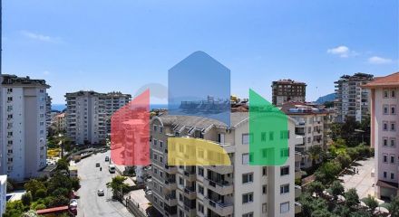 Простора квартира з видом на море і гори в районі Джікджіллі