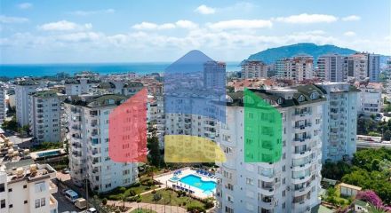 Простора квартира з видом на море і гори в районі Джікджіллі