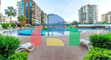 Квартира-студія 0 + 1 в спальному районі Аланії