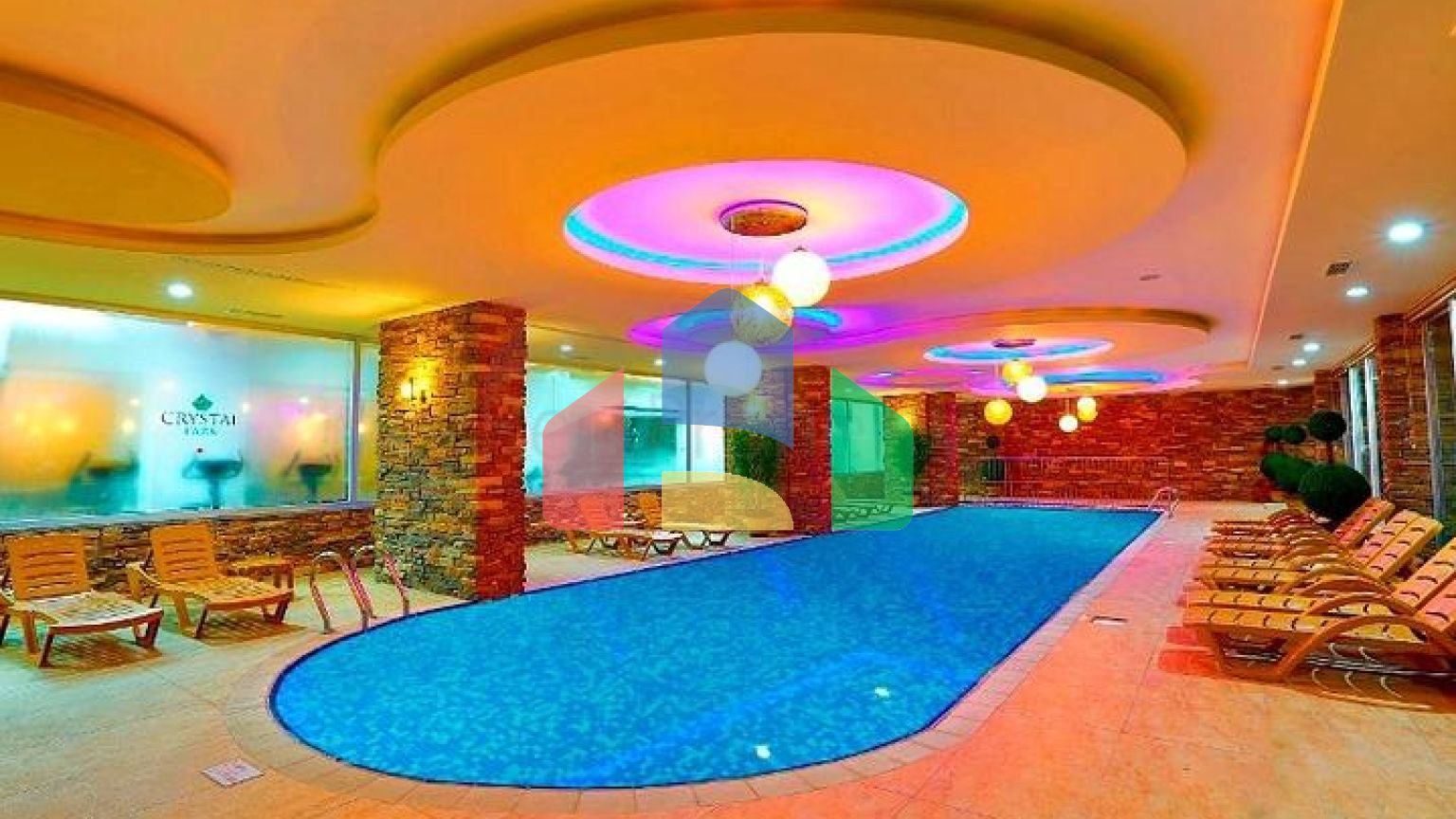 Квартира-студія 0 + 1 в спальному районі Аланії