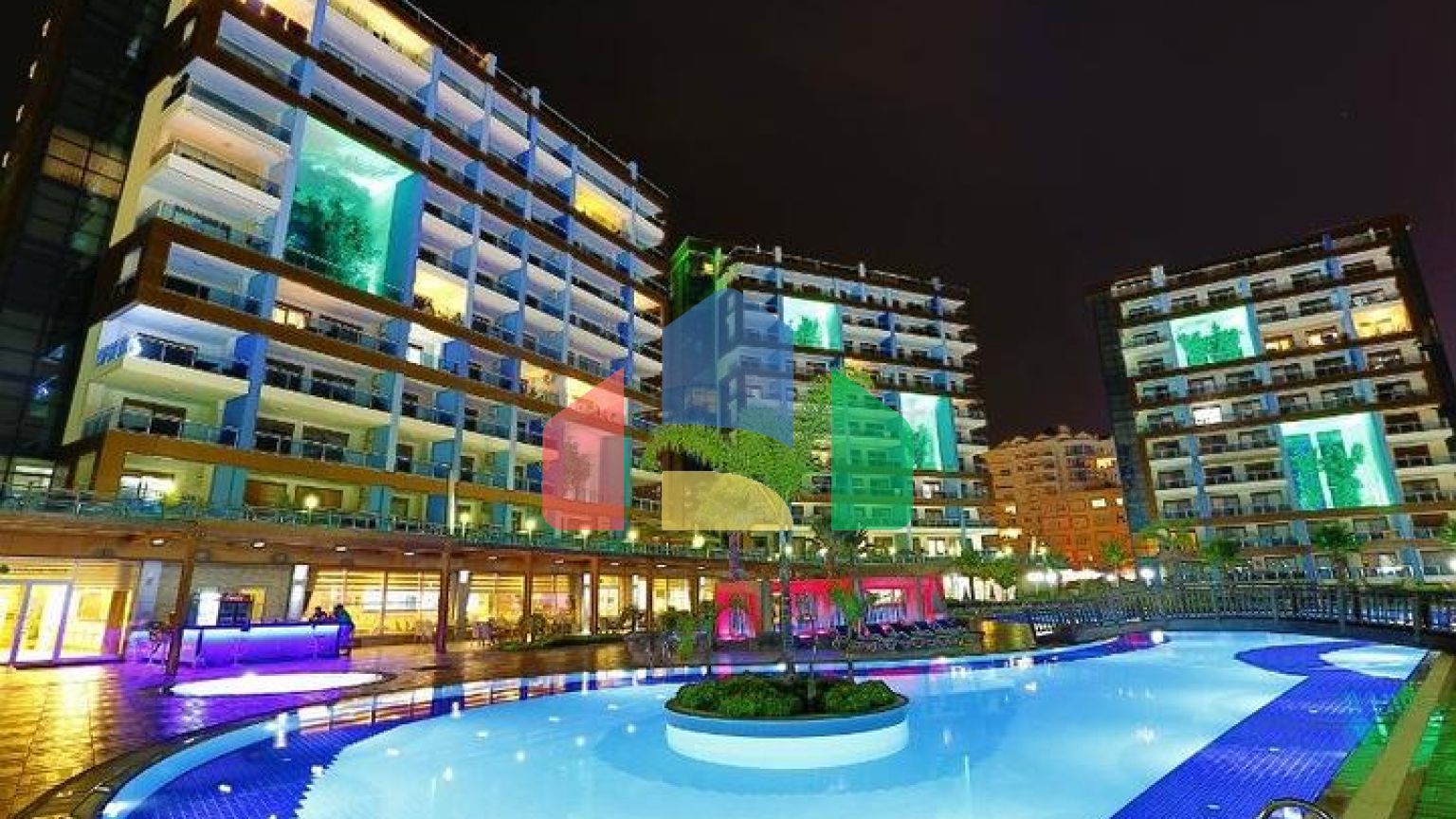 Квартира-студія 0 + 1 в спальному районі Аланії