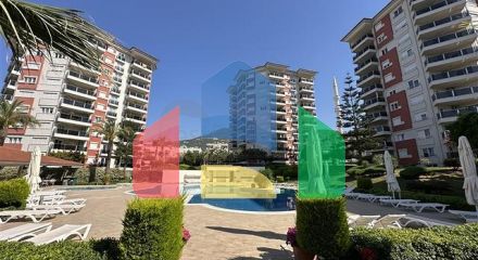 Уютная меблированная квартира 1+1 с панорамным видом в районе Джикджилли