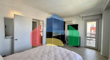 Затишна мебльована квартира 1 + 1 з панорамним видом в районі Джікджіллі