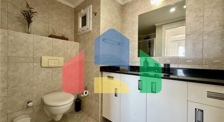 Затишна мебльована квартира 1 + 1 з панорамним видом в районі Джікджіллі