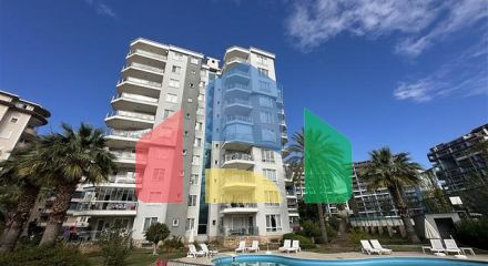 Затишна мебльована квартира 1+1 в престижному районі Джікджіллі
