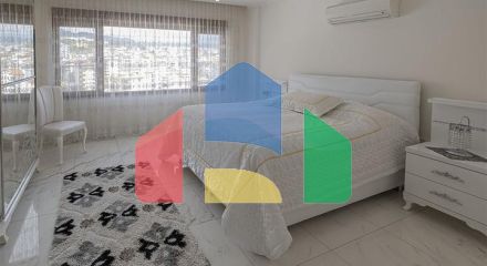 Пентхаус 3 + 1 з видом на море в районі Джікджіллі