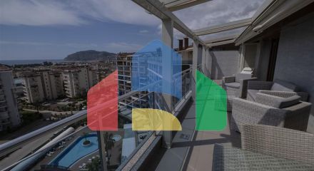 Пентхаус 3 + 1 з видом на море в районі Джікджіллі