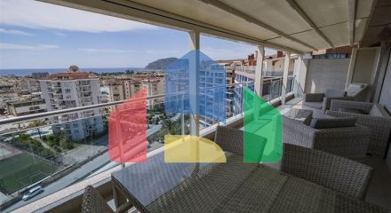 Пентхаус 3 + 1 з видом на море в районі Джікджіллі