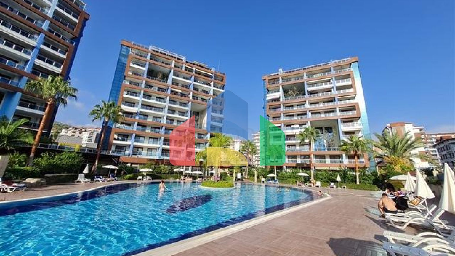 Пентхаус 3 + 1 з видом на море в районі Джікджіллі