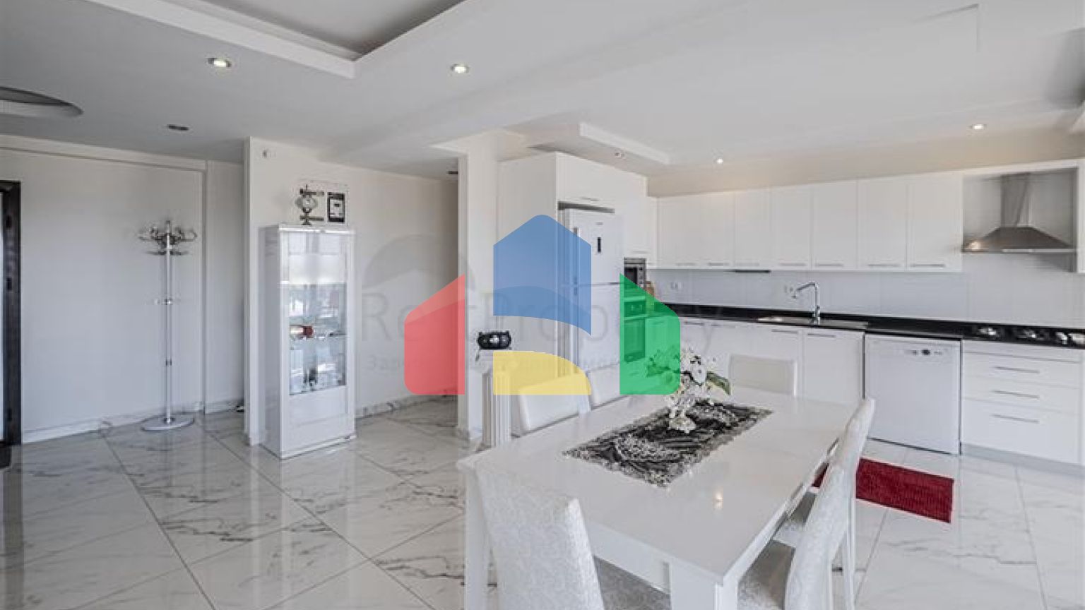 Пентхаус 3 + 1 з видом на море в районі Джікджіллі