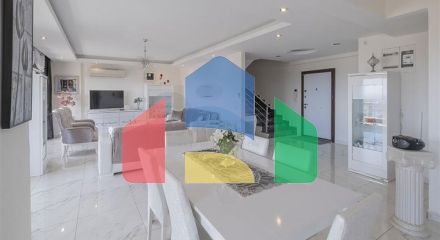 Пентхаус 3 + 1 з видом на море в районі Джікджіллі