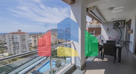 Пентхаус 3 + 1 з видом на море в районі Джікджіллі