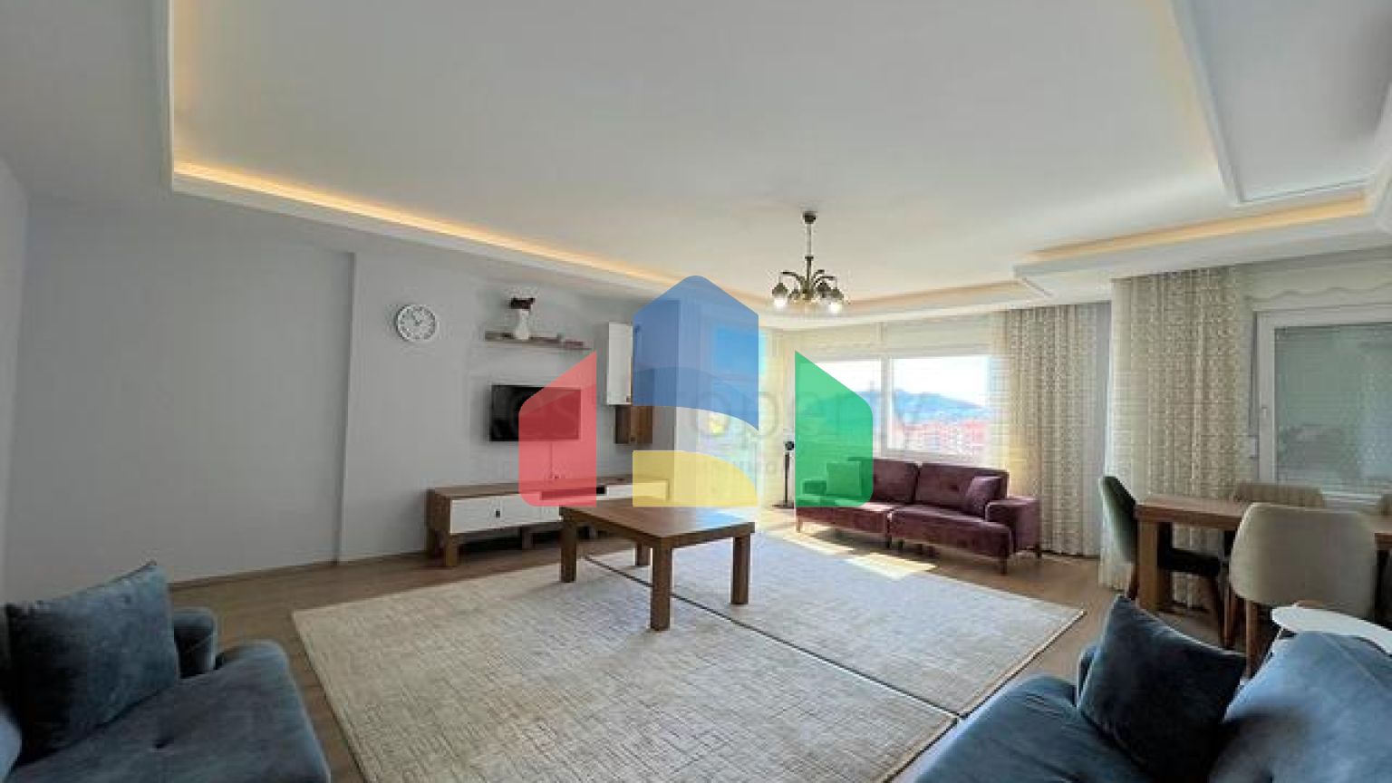 Пентхаус 4 + 1 з видом на море в районі Джікджіллі