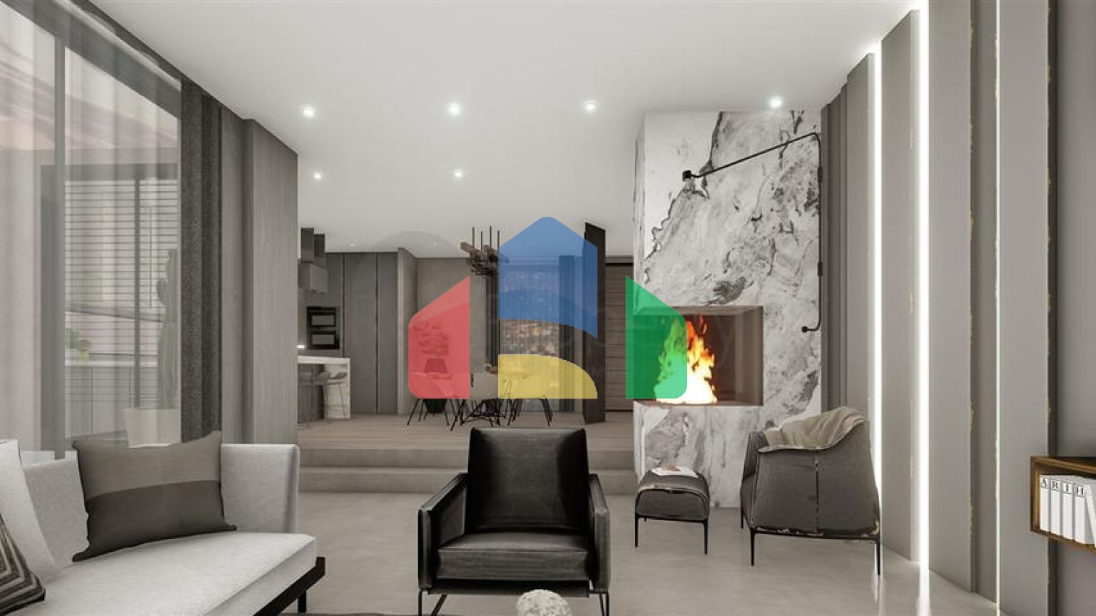 Виллы в районе Джикджилли с потрясающими панорамными видами