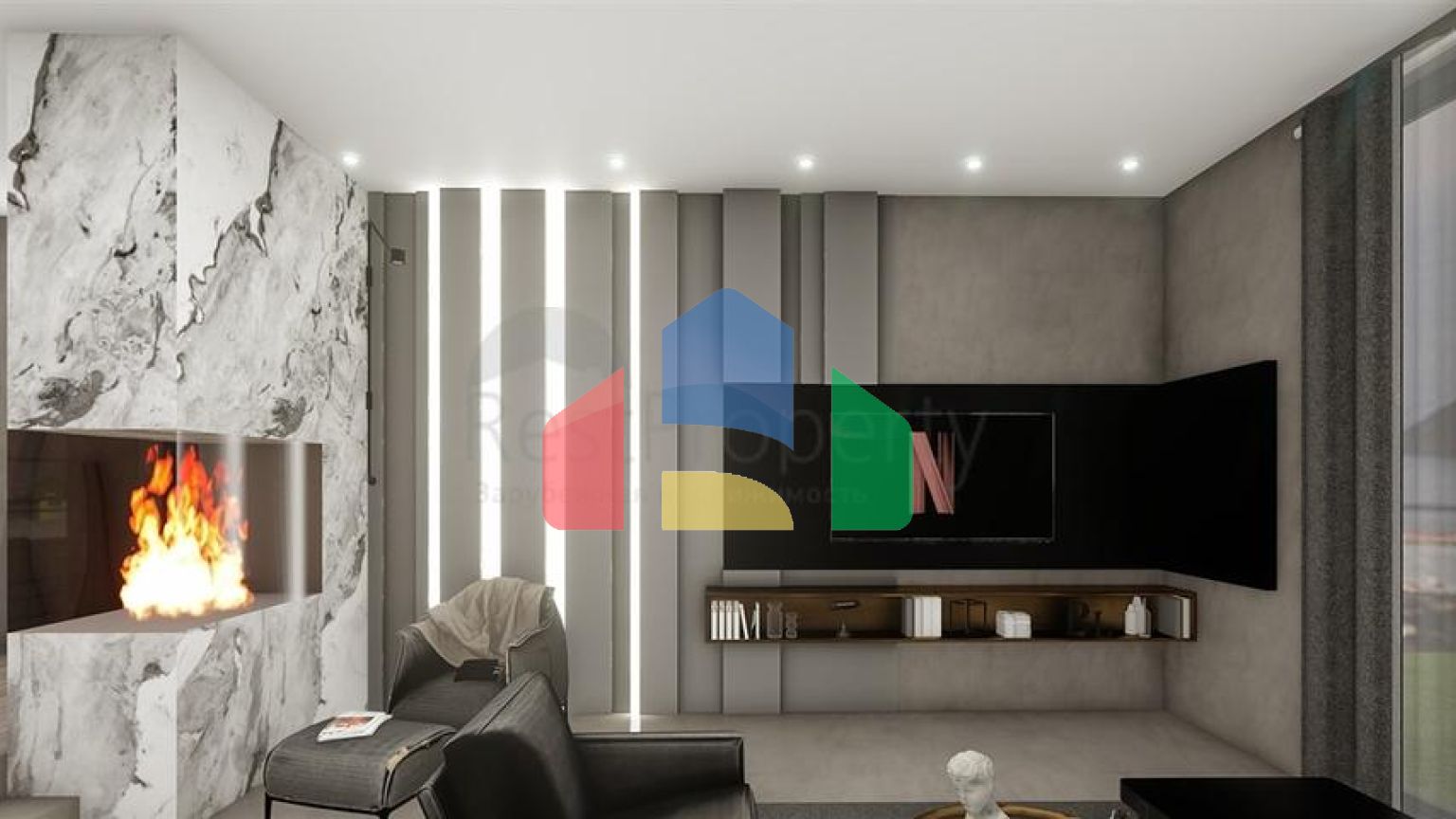 Виллы в районе Джикджилли с потрясающими панорамными видами