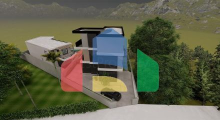 Виллы в районе Джикджилли с потрясающими панорамными видами