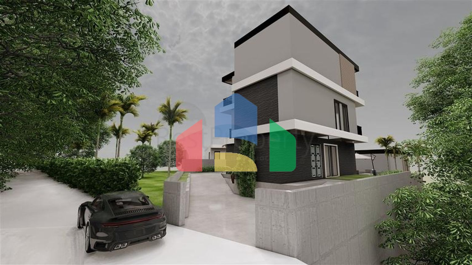 Виллы в районе Джикджилли с потрясающими панорамными видами