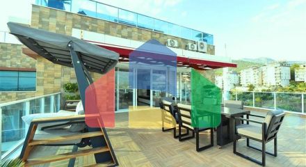 A penthouse in the Cikcilli area with the possibility of obtaining Turkish citizenship
