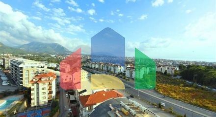 A penthouse in the Cikcilli area with the possibility of obtaining Turkish citizenship