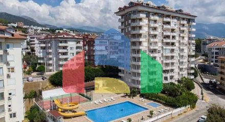 Apartment 2+1 in the complex of Cikcilli district