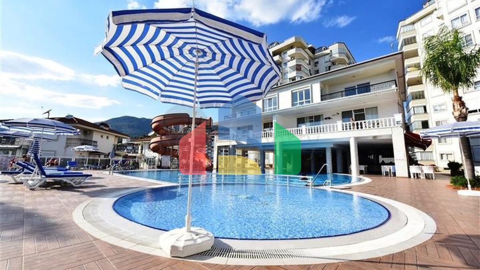 Простора квартира 2 + 1 в районі Джікджіллі