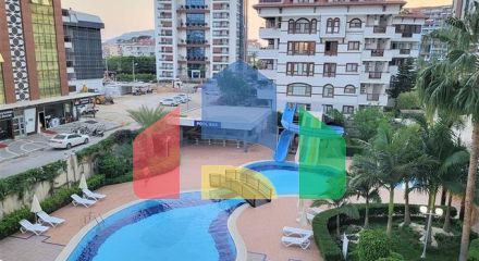 Простора квартира 1+1 в центральному районі Аланії-Джікджіллі