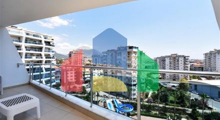 Мебльована квартира планування 1 + 1 в районі Джікджіллі
