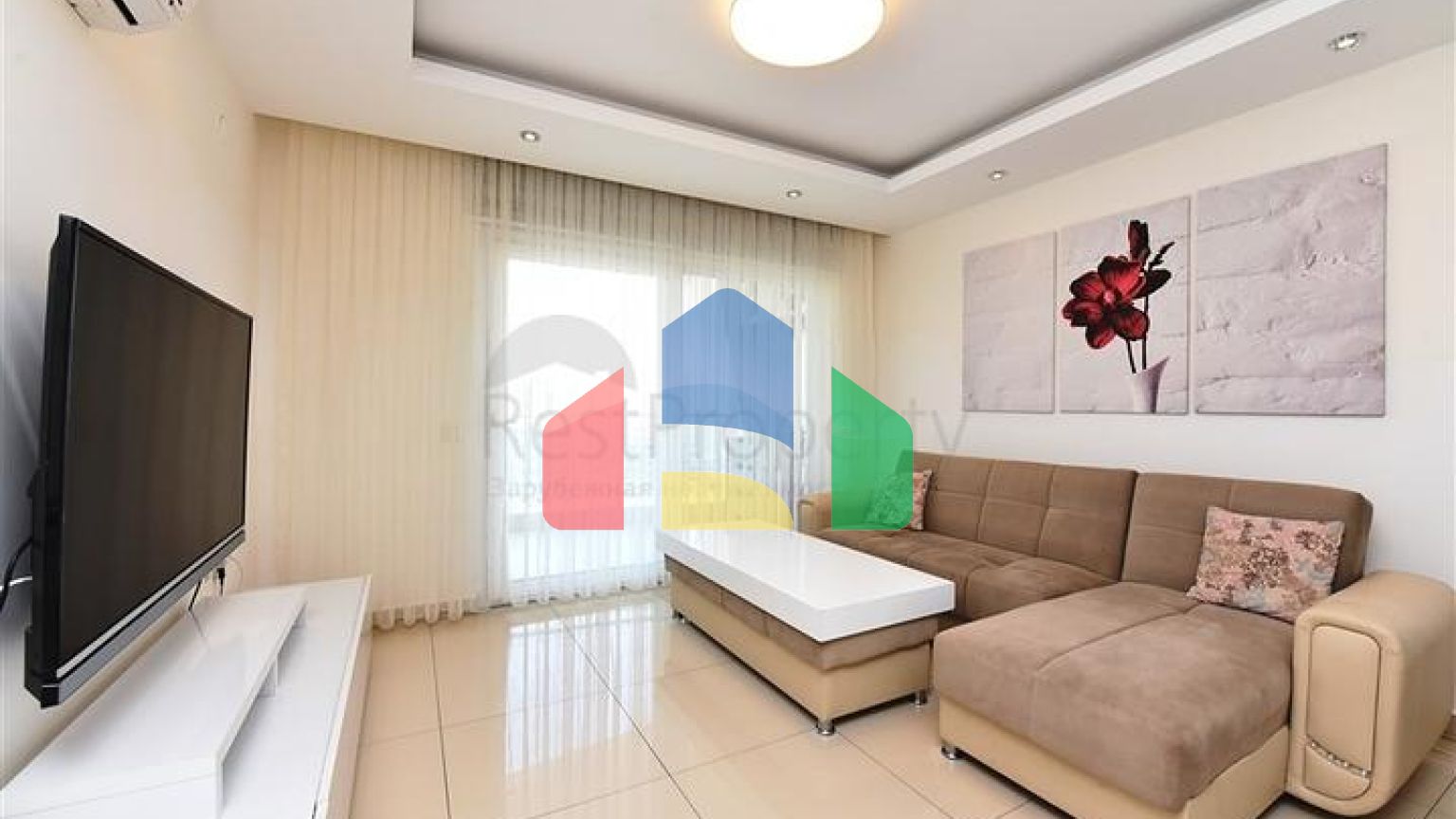 Мебльована квартира планування 1 + 1 в районі Джікджіллі