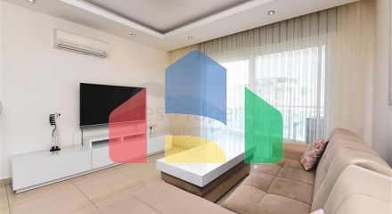 Мебльована квартира планування 1 + 1 в районі Джікджіллі