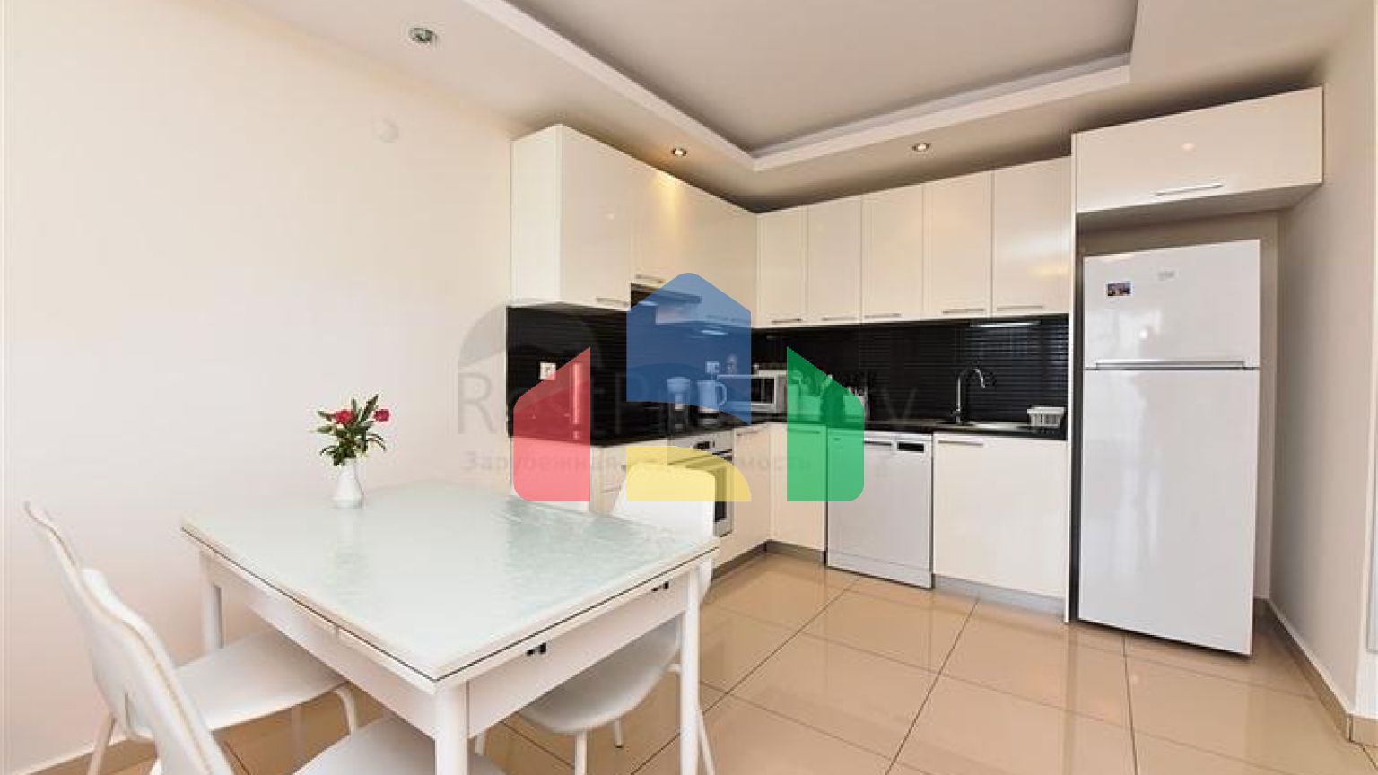 Мебльована квартира планування 1 + 1 в районі Джікджіллі