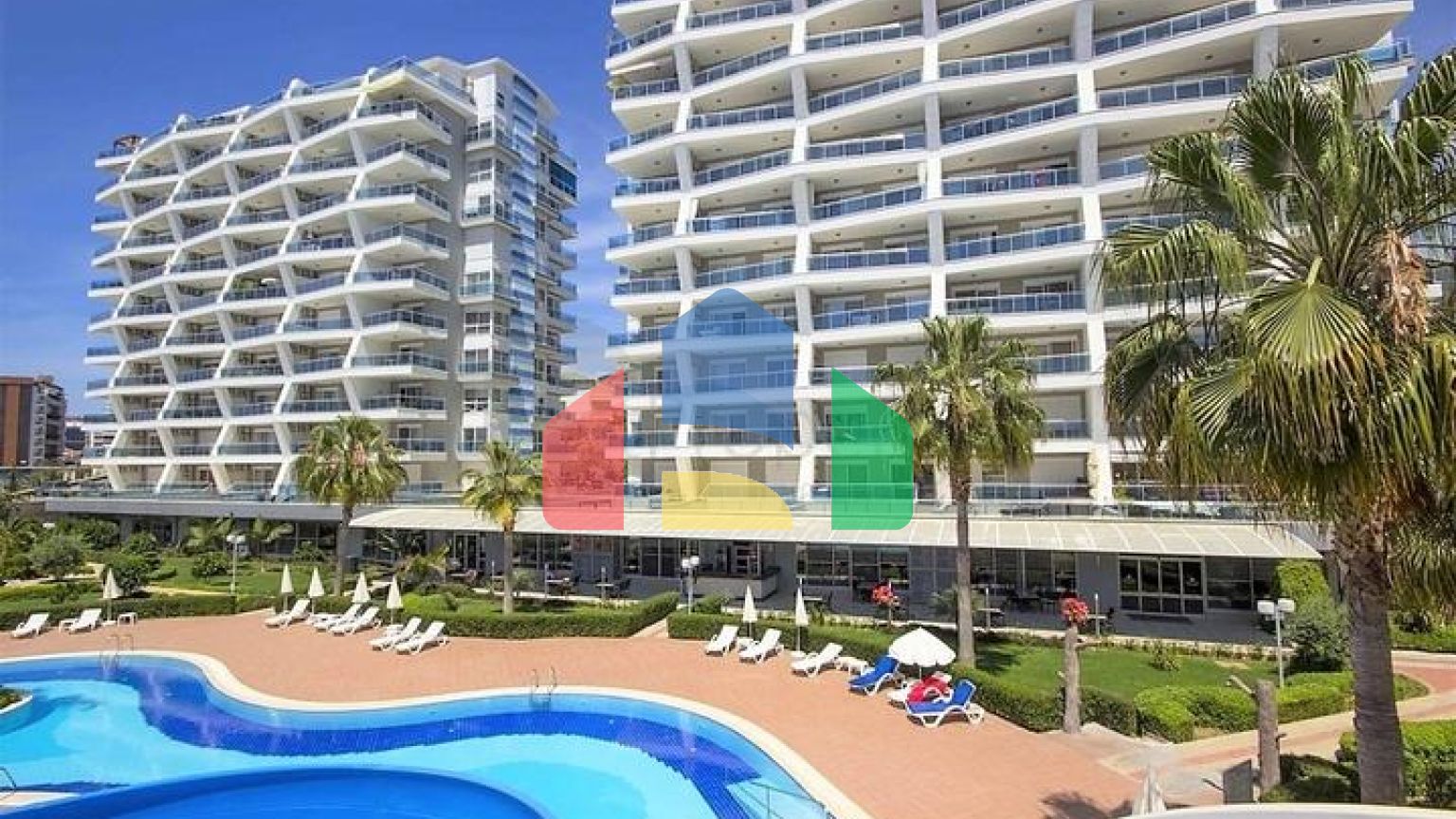 Мебльована квартира планування 1 + 1 в районі Джікджіллі