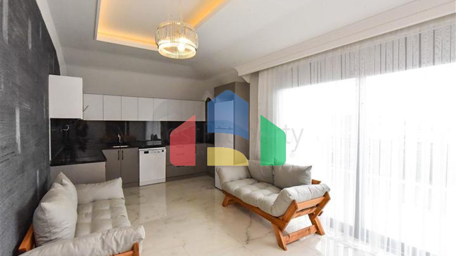 Просторий пентхаус 4+1 в Джікджіллі