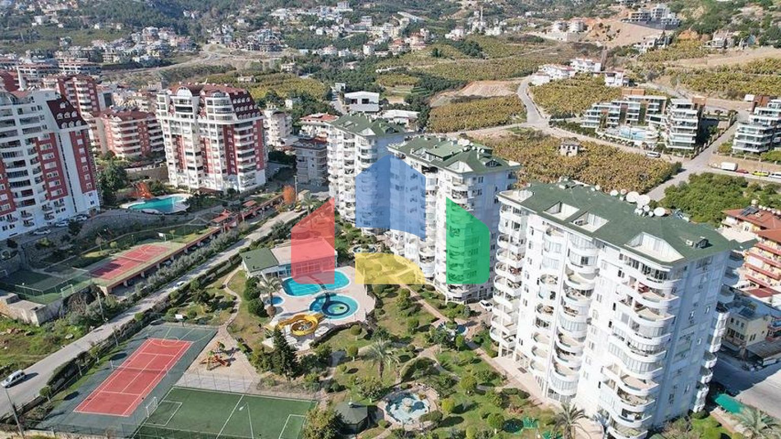 Квартира 2+1 в комплексі готельного типу