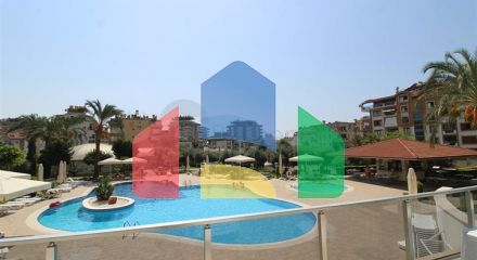 2+1 apartment in a picturesque area of Alanya
