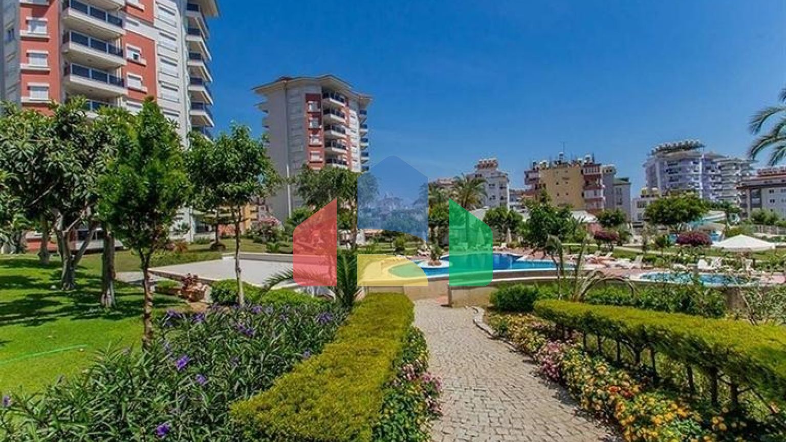 Квартира 2+1 в мальовничому районі Аланії