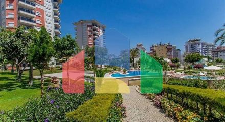 Квартира 2+1 в мальовничому районі Аланії