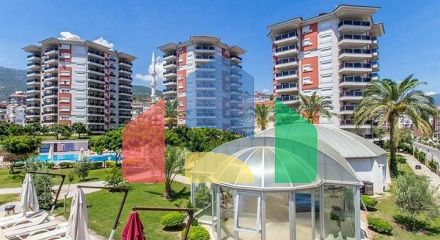 Квартира 2+1 в мальовничому районі Аланії