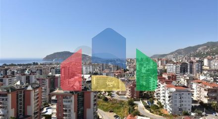 Пентхаус 4 + 1 з відкритим видом на море і аланійську фортецю Пентхаус 4 + 1 з відкритим видом на море і аланійську фортецю