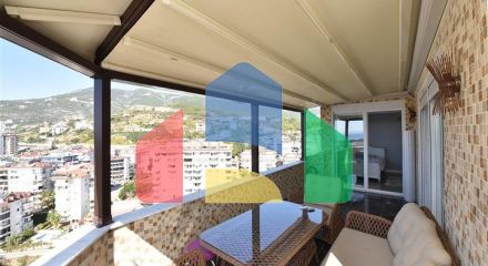 Пентхаус 4 + 1 з відкритим видом на море і аланійську фортецю Пентхаус 4 + 1 з відкритим видом на море і аланійську фортецю