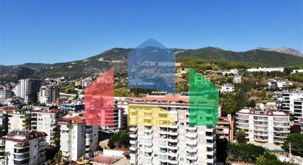 Пентхаус 4 + 1 з відкритим видом на море і аланійську фортецю Пентхаус 4 + 1 з відкритим видом на море і аланійську фортецю