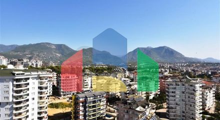 Пентхаус 4 + 1 з відкритим видом на море і аланійську фортецю Пентхаус 4 + 1 з відкритим видом на море і аланійську фортецю