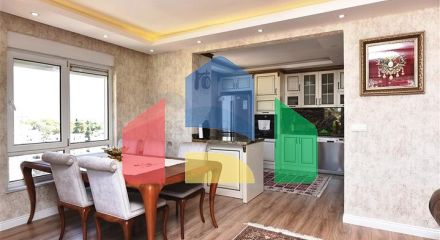 Пентхаус 4 + 1 з відкритим видом на море і аланійську фортецю Пентхаус 4 + 1 з відкритим видом на море і аланійську фортецю