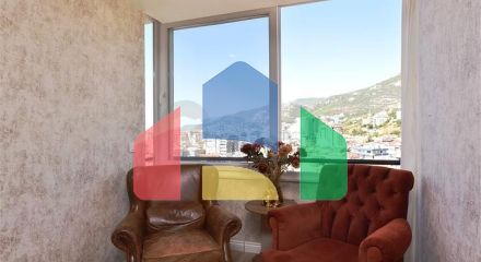 Пентхаус 4 + 1 з відкритим видом на море і аланійську фортецю Пентхаус 4 + 1 з відкритим видом на море і аланійську фортецю