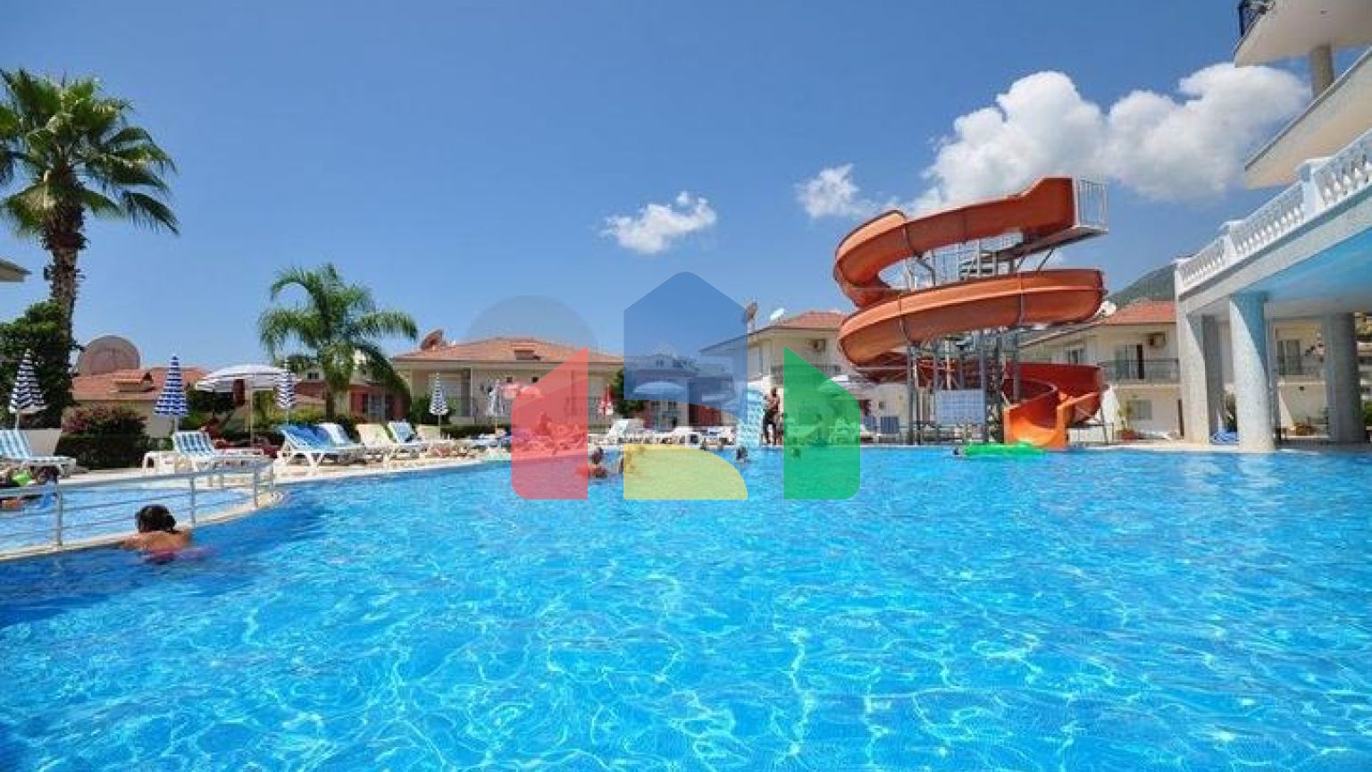 Пентхаус 4 + 1 з відкритим видом на море і аланійську фортецю