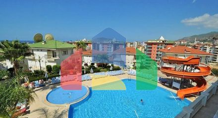 Пентхаус 4 + 1 з відкритим видом на море і аланійську фортецю Пентхаус 4 + 1 з відкритим видом на море і аланійську фортецю