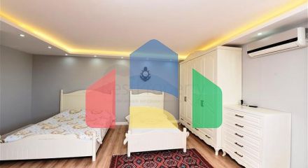 Пентхаус 4 + 1 з відкритим видом на море і аланійську фортецю Пентхаус 4 + 1 з відкритим видом на море і аланійську фортецю